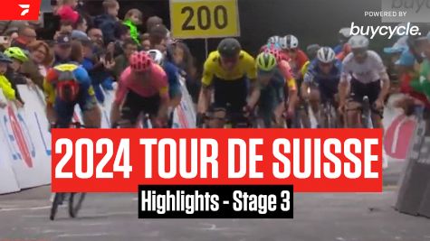 Tour de Suisse 2024 Stage 3 Highlights