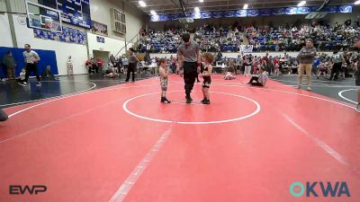 46 lbs Round Of 32 - Jackson Prose, Jay Wrestling Club vs Karter Baucom, Salina Wrestling Club