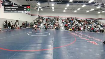 125 lbs Cons. Round 3 - Audrina Wade, Benton vs Cadence Dearing, Shawnee Mission Northwest HS