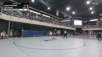 44 lbs Quarterfinal - Adrian DiGiovanni, Pitman vs Luke Swope, Mont Alto