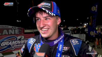 Briggs Danner Reacts After First Career USAC Sprint Car Win At Grandview