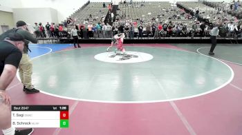 154-H lbs Round Of 32 - Tyler Sagi, OBWC vs Brian Schreck, Miller Place