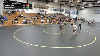 141 lbs Semifinal - Khyvon Grace, West Liberty vs Chayce Yant, Indianapolis