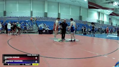 190 lbs Cons. Round 4 - Deacon Moran, MO vs Jeremiah Vanover, MI