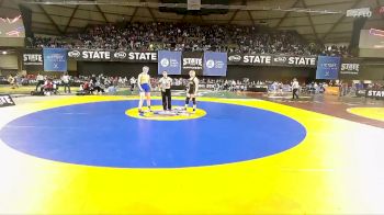 Girls 1B/2B/1A 155 Champ. Round 1 - Abygail Vargas, Lake Roosevelt (Girls) vs Jayleen Totten, Rochester (Girls)