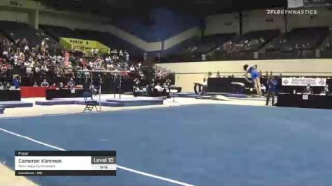 Cameron Klimmek - Floor, Mini-Hops Gymnastics - 2021 USA Gymnastics Development Program National Championships