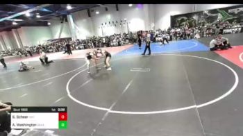 130 lbs Consi Of 4 - Sadie Scheer, Dirty Goats vs Alana Washington, Snake Pit WC