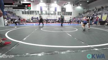 64 lbs Consi Of 4 - Messiah Hausler, Raw Wrestling Club vs Luke Crain, Team Tulsa Wrestling Club