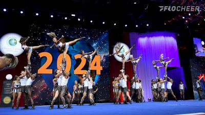 Large Coed Puts On A Show At The Cheer Worlds 2024