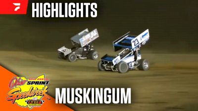 Highlights | 2024 Ohio Sprint Speedweek at Muskingum County Speedway