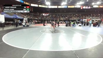 115 lbs Cons. Round 6 - Krysta Alder, Emmett vs Audry Winkles, Tri-Valley
