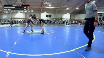 120 lbs Cons. Round 4 - Abbi Noel, Delaware Hayes vs Kylie Bergman, Garrett