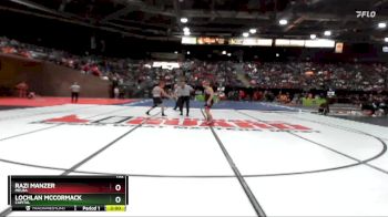 132 lbs Champ. Round 1 - Lochlan Mccormack, Capital vs Razi Manzer, Melba