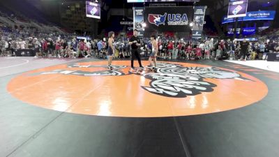 120 lbs Cons 64 #2 - Robert Ortega, NV vs Caleb Villaluz, TN