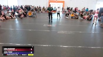 80 lbs Round 1 (4 Team) - Mayla Holcombe, Team Palmetto Pink vs Natlie Shaver, Team NC Wrestling Club