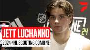 Jett Luchanko Talks Work Ethic, Reliability And Nick Suzuki At The NHL Draft Scouting Combine