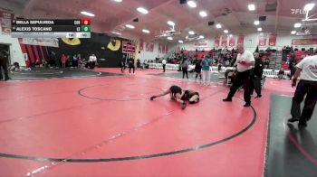 105 lbs Cons. Round 6 - Bella Sepulveda, Corona Senior vs Alexis Toscano, Lincoln, Stockton