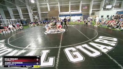 106 lbs Round 3 (8 Team) - Kyle Menuez, Colorado vs Kaden Haakinson, South Dakota