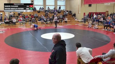 175 lbs Day 1 (round 3) - Samuel Glauser, St. Francis B vs Winter Mentley-Peters, Gowanda