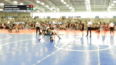 145 lbs Rr Rnd 2 - Dakota Danner, TNWC Rideout - HSB vs Matthew Tomaino, Ohio Valley Elite - HSB