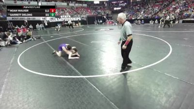 D2-120 lbs Cons. Semi - Noah Walker, Ellsworth vs Garrett DeLong, Saint Croix Central