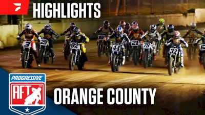 Highlights | 2024 American Flat Track at Orange County Fair Speedway