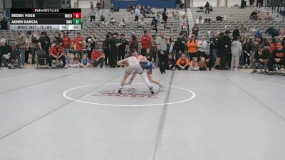 78 lbs 5th Place Match - Aiden Garcia, Billings Wrestling Club vs Redek Voss, Roseburg Mat Club /Umpqua Valley Wrestling Associaction