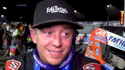 Brady Bacon Reacts After USAC Eastern Storm Port Royal Win