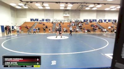 285 lbs Cons. Semi - Chris Bayne, Fresno City College vs Gerard Marshall, College Of Redwoods