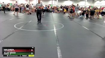 76 lbs Round 1 (4 Team) - Elliot Briggs, Rampage vs Max Garcia, Full Circle Red