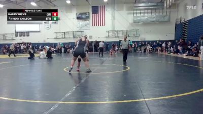 235 lbs 5th Place Match - Hailey Hicks, Century vs Ryean Chilson, Mountain View