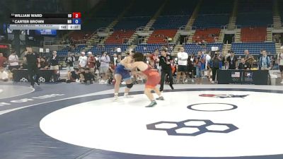 215 lbs Quarters - William Ward, North Dakota vs Carter Brown, Missouri
