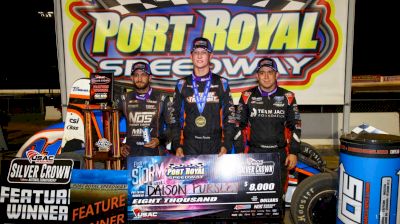 USAC Silver Crown Results From Port Royal Speedway