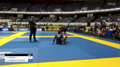 HUTHAYFAH PENNEY vs CARLOS ALBERTO OLIVEIRA DA SILVA 2022 World IBJJF Jiu-Jitsu No-Gi Championship