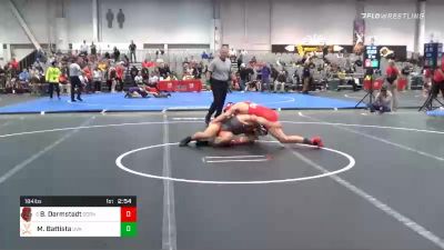 184 lbs Consolation - Benjamin Darmstadt, Cornell vs Michael Battista, Virginia