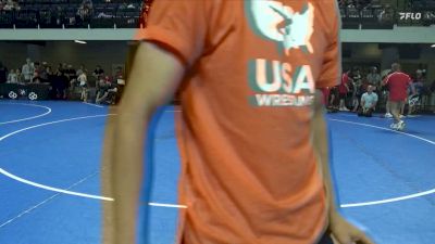 63 lbs Cons. Sub-quarters - Ronnie Leyba vs Noah Simpson, Matsu- Matmen