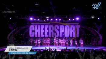 Aspire Cheer Academy - Karma [2023 L4.2 Senior Coed - D2 - Medium] 2023 CHEERSPORT National All Star Cheerleading Championship