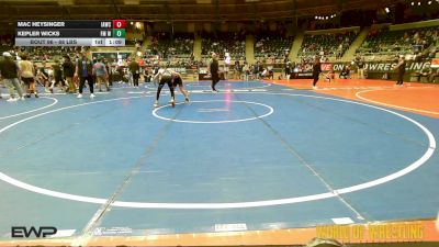 88 lbs 2nd Place - Mac Heysinger, Immortal Athletics WC vs Kepler Wicks, FM Wrestling Club