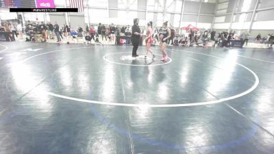 U20 Women - 50 lbs Champ. Round 1 - Grace York, NY vs Juliet Baca, CO