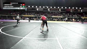 157 lbs Quarterfinal - Lincoln Vick, Iowa State vs Sam Gallardo, UNLV