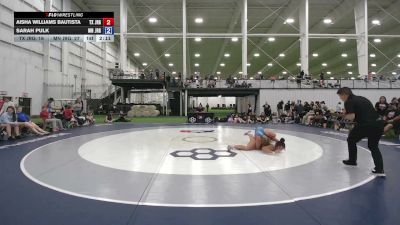 170 lbs Aisha Williams Bautista, Texas vs Sarah Pulk, Minnesota