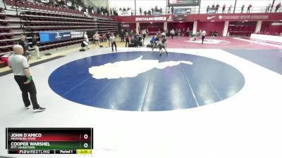 157 lbs Cons. Semi - Cooper Warshel, Pitt-Johnstown vs John D`Amico, Frostburg State