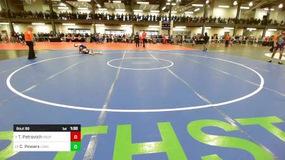 101 lbs Round Of 32 - Trevor Patrovich, Hauppauge vs Casey Powers, Long Beach