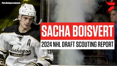 Sacha Boisvert Scouting Report 2024 NHL Draft | Upside And Potential That Will Continue To Build
