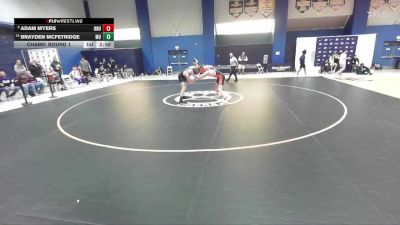 174 lbs Champ. Round 1 - Adam Myers, Ohio Northern vs Brayden McFetridge, Mount Union