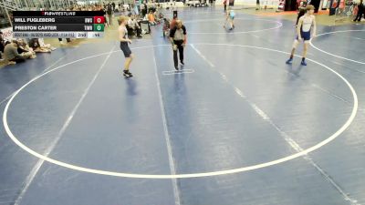 16U BOYS HARD LUCK - 119.4-120 Champ. Round 2 - Wyatt Mason, Touch Of Gold Wrestling Club vs Gaige Stewart, Utah