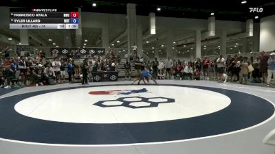 74 lbs Cons. Round 5 - Francisco Ayala, Mustang Wrestling Club vs Tyler Lillard, Indiana RTC