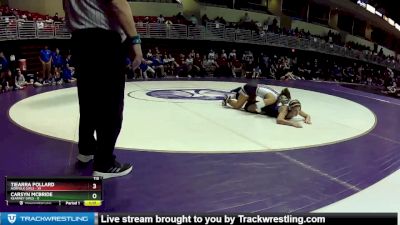 115 lbs Round 6 (8 Team) - Tiearra Pollard, Norfolk Girls vs Carsyn McBride, Kearney Girls