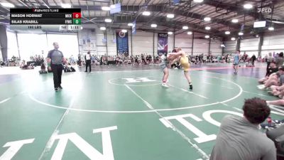 160 lbs Rr Rnd 1 - Mason Horwat, Micky's Maniacs Blue vs Silas Krabill, Faith & Fellowship Wrestling Club