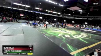 285 lbs Champ. Round 2 - Elias Nolan, Graham-Kapowsin vs Nathan Frederickson, Silas